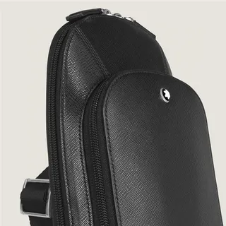 Montblanc Sac messenger structuré noir 13