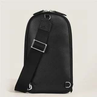 Montblanc Sac messenger structuré noir 15