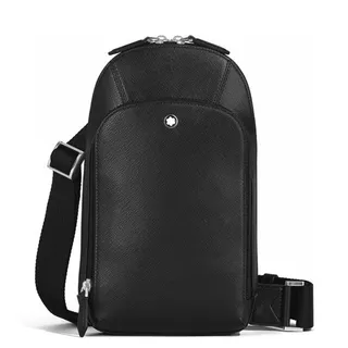 Montblanc Sac messenger structuré noir 16