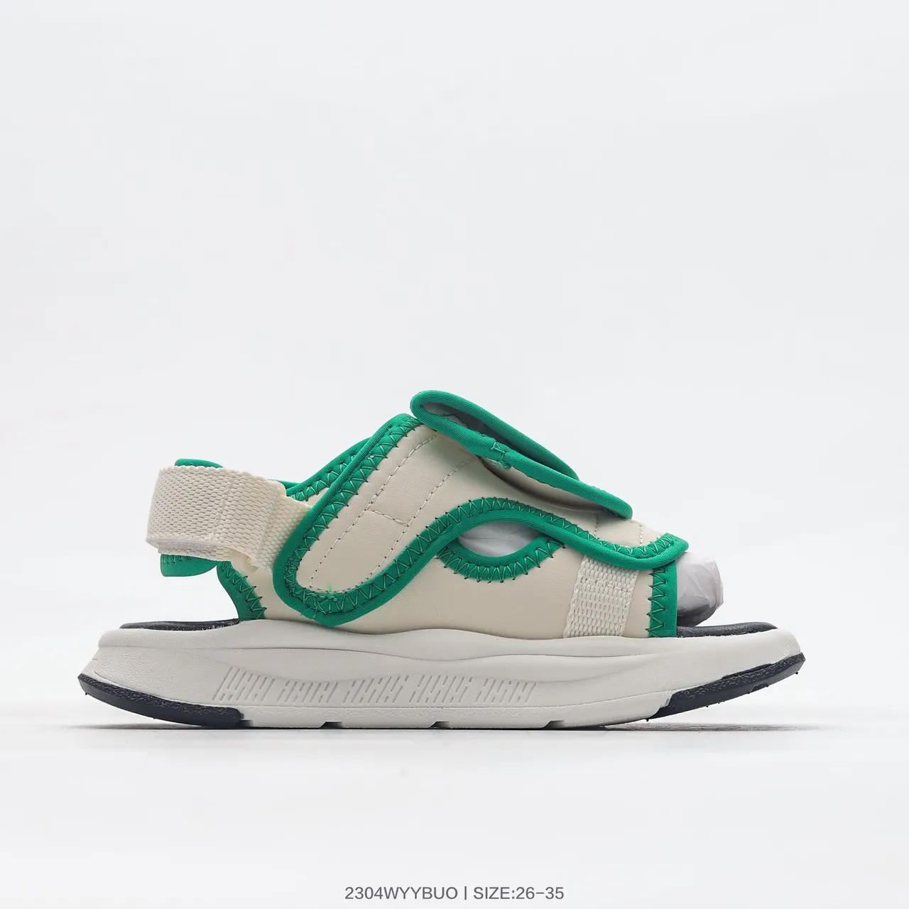 Off-White, 米色, 绿色, 黑色, 鞋带, 休闲凉鞋 15