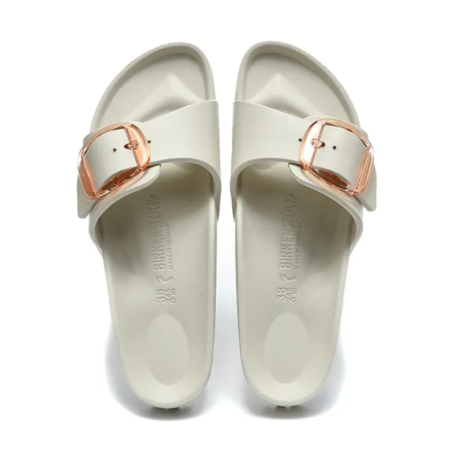 Off-White Buckle-Accented Single-Strap Slide Slipper 2