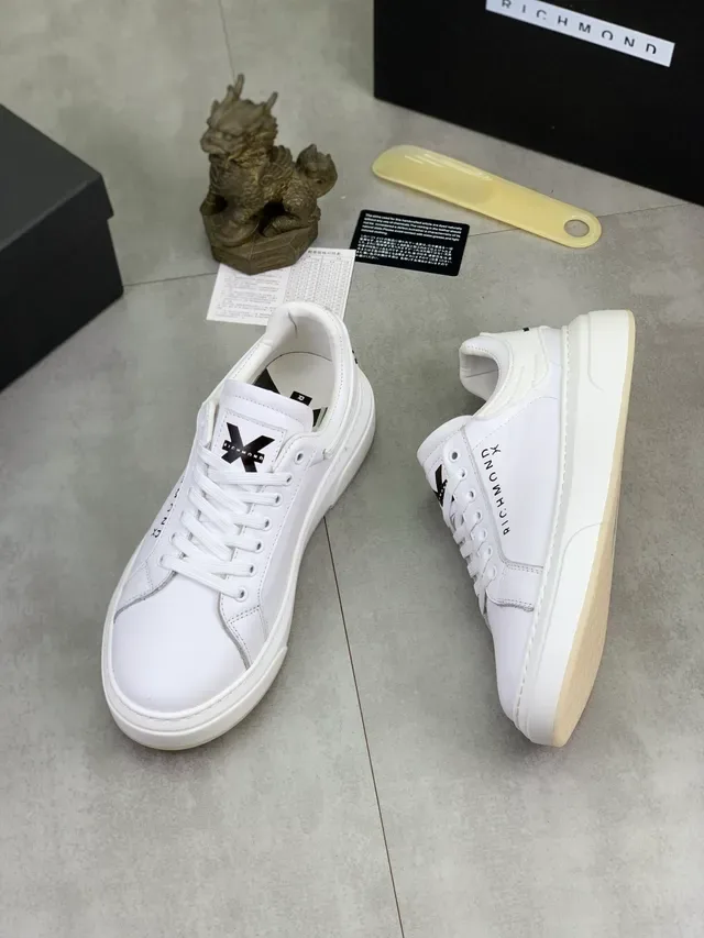 Richmond X White Platform Lifestyle Sneakers 5
