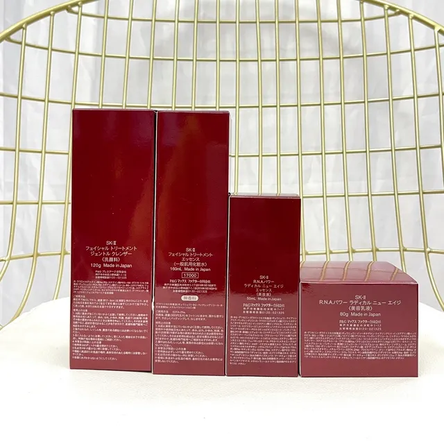 SK-II R.N.A.Power Red White Minimalist Luxury Chrome-Accented Perfume 3