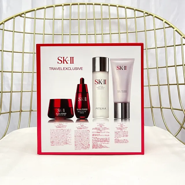 SK-II R.N.A.Power Red White Minimalist Luxury Chrome-Accented Perfume 6