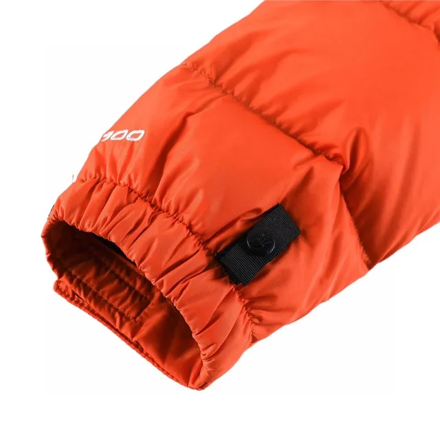 The East Fiona 1996 Classic blanc et noir silhouette boxy matelassage horizontal blouson en duvet 20