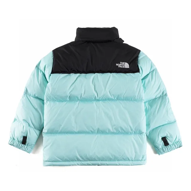 The East Fiona 1996 Classic blanc et noir silhouette boxy matelassage horizontal blouson en duvet 24