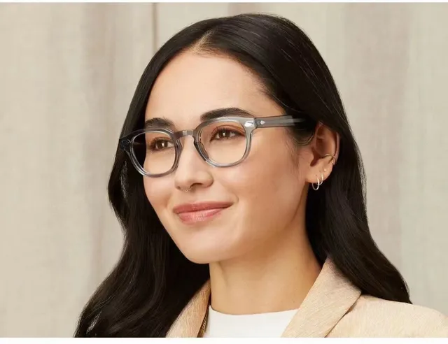 Transparent Round Frame Optical Glasses 5