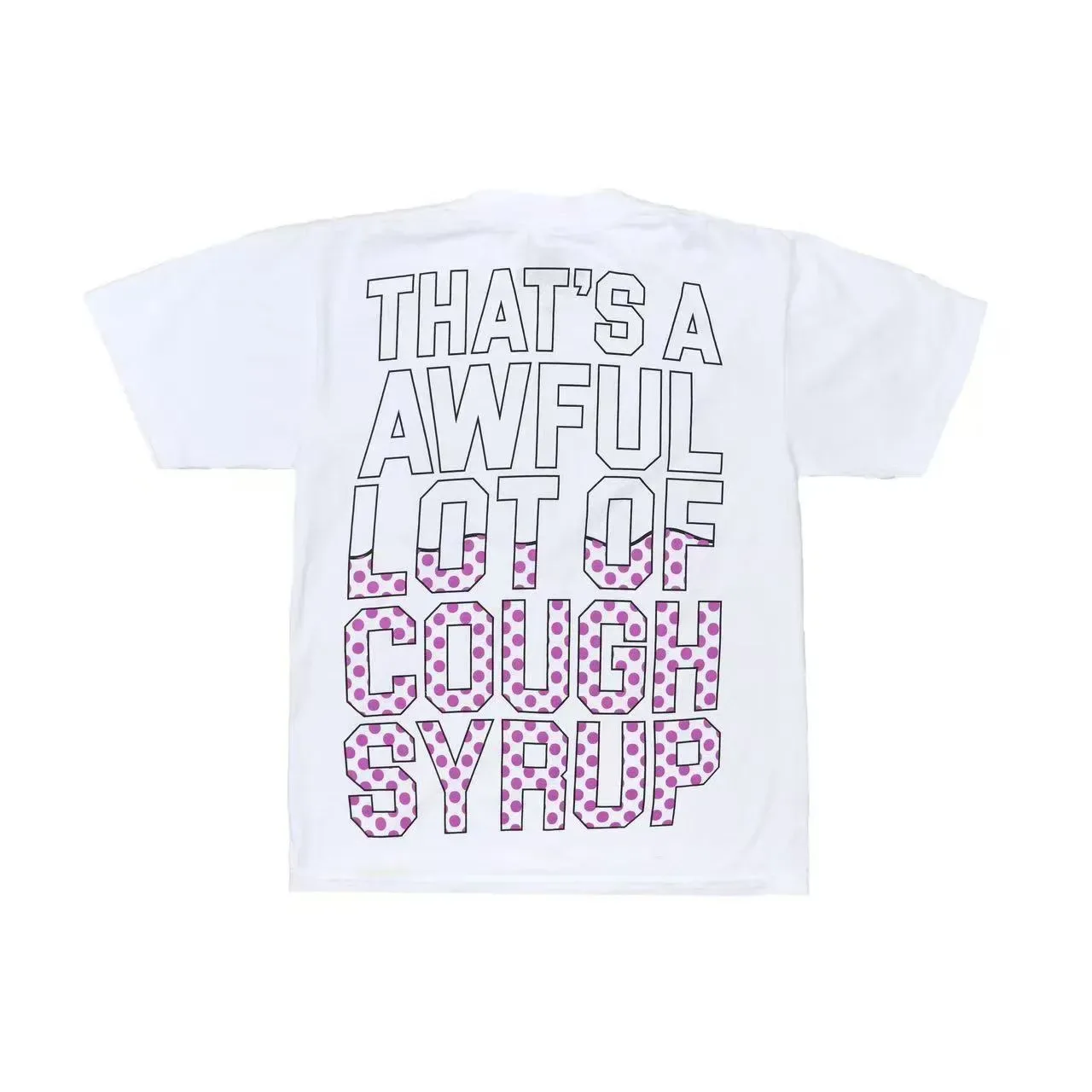 White Graphic-Print Crew-Neck Short-Sleeve T-Shirt 2