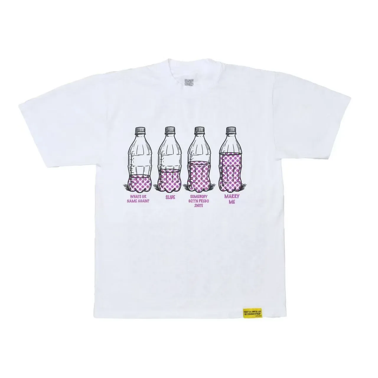 White Graphic-Print Crew-Neck Short-Sleeve T-Shirt 3
