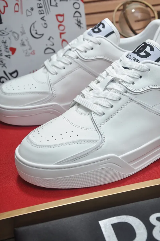 White Paneled Platform Lifestyle Sneaker 3