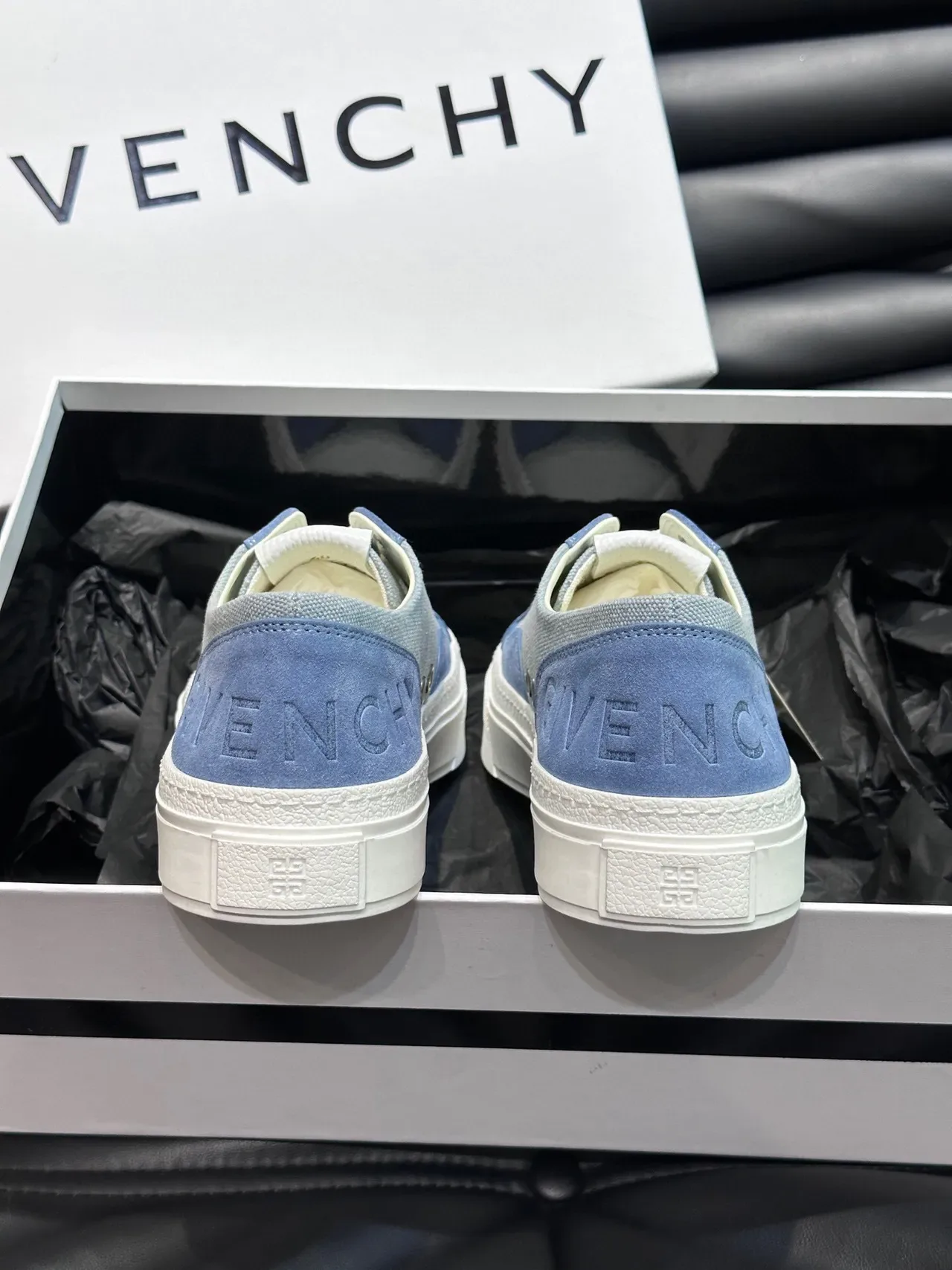 Givenchy Lona e Camurça Low-Top Lifestyle Tênis 8