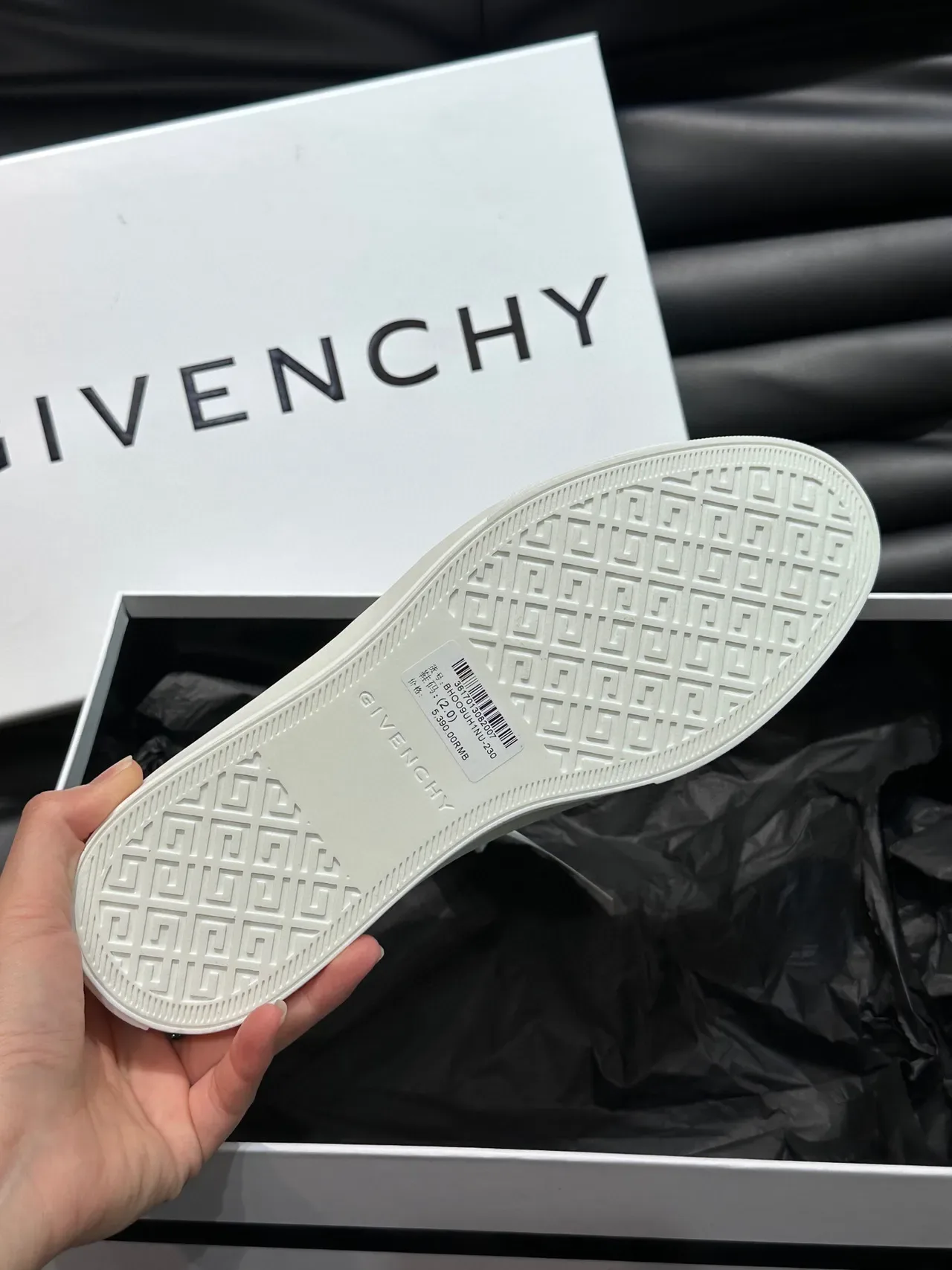 Givenchy Lona e Camurça Low-Top Lifestyle Tênis 9