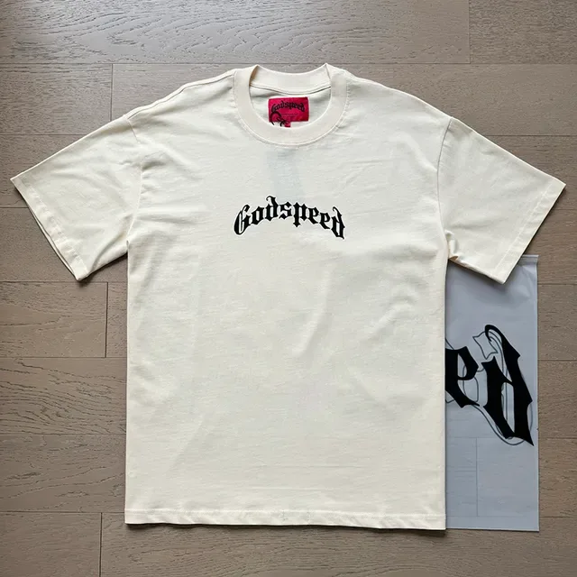 Godspeed Arch Logo Crew Neck T-Shirt 7