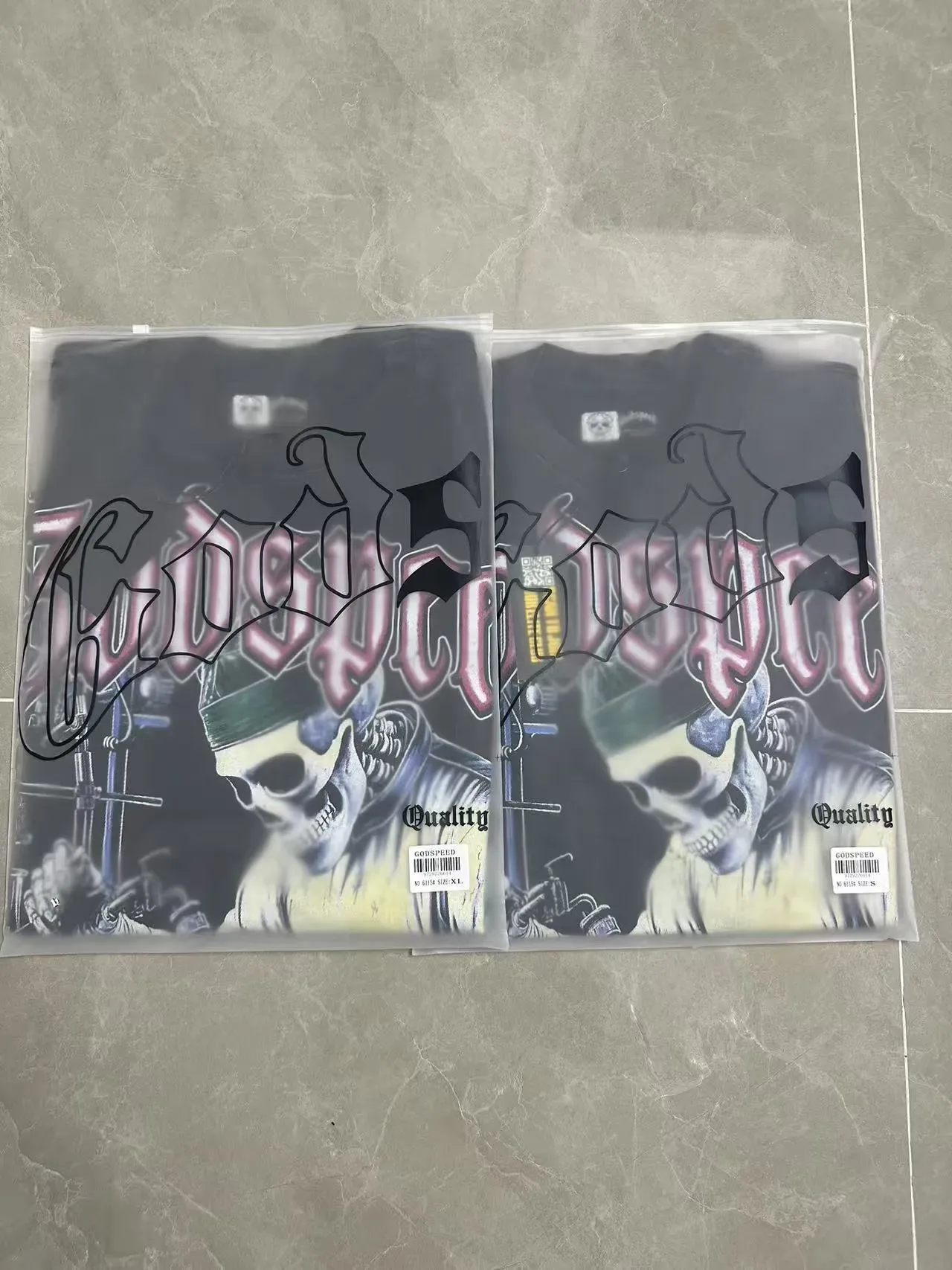 Godspeed Brain Wash Oversized Graphic Print Black T-Shirt 7