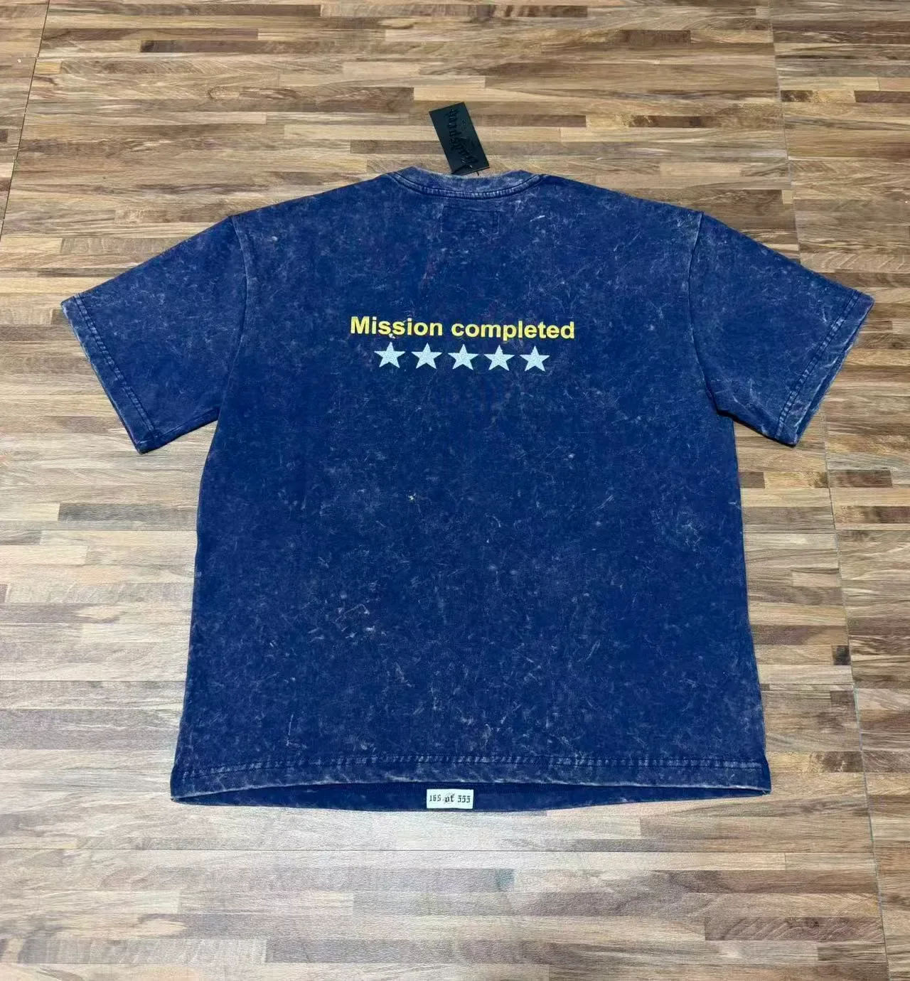 Godspeed Graphic-Print Washed Black T-Shirt 9