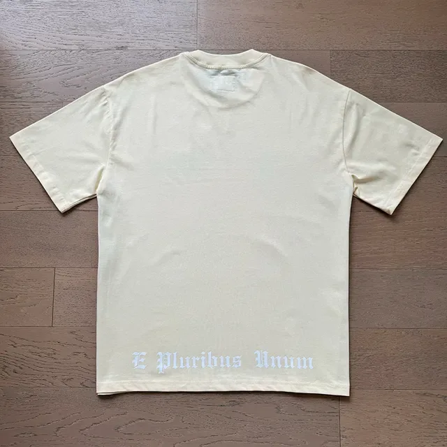 T-shirt Godspeed Hollywood Fire imprimé graphique blanc cassé 7
