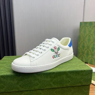 Gucci Ace Tennis 1977 Blancos Multicolores Bordados Zapatillas Lifestyle