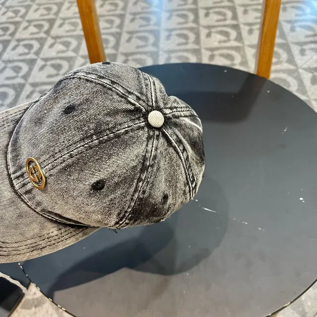 Gucci 酸洗牛仔棒球帽 7