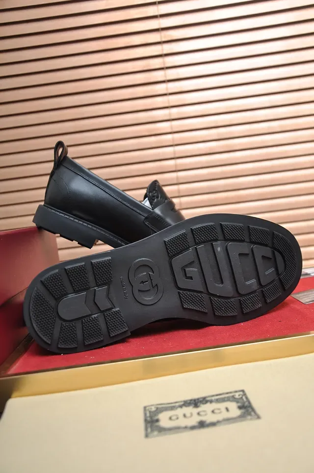 Gucci Horsebit 1955 Black Leather Loafer 3