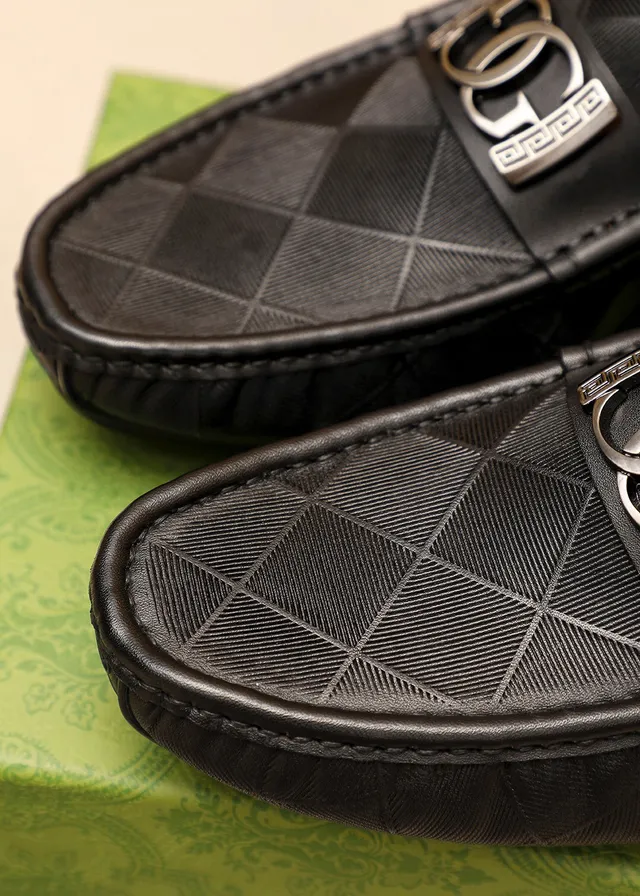 Gucci Horsebit 1955 Black Quilted Leather Loafer 6