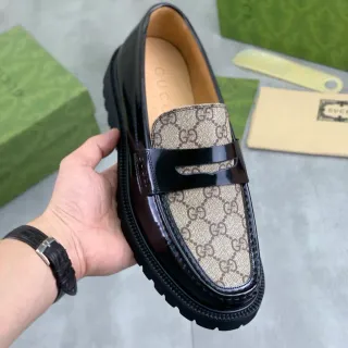 Gucci Horsebit 1955 GG Monogram লোফার