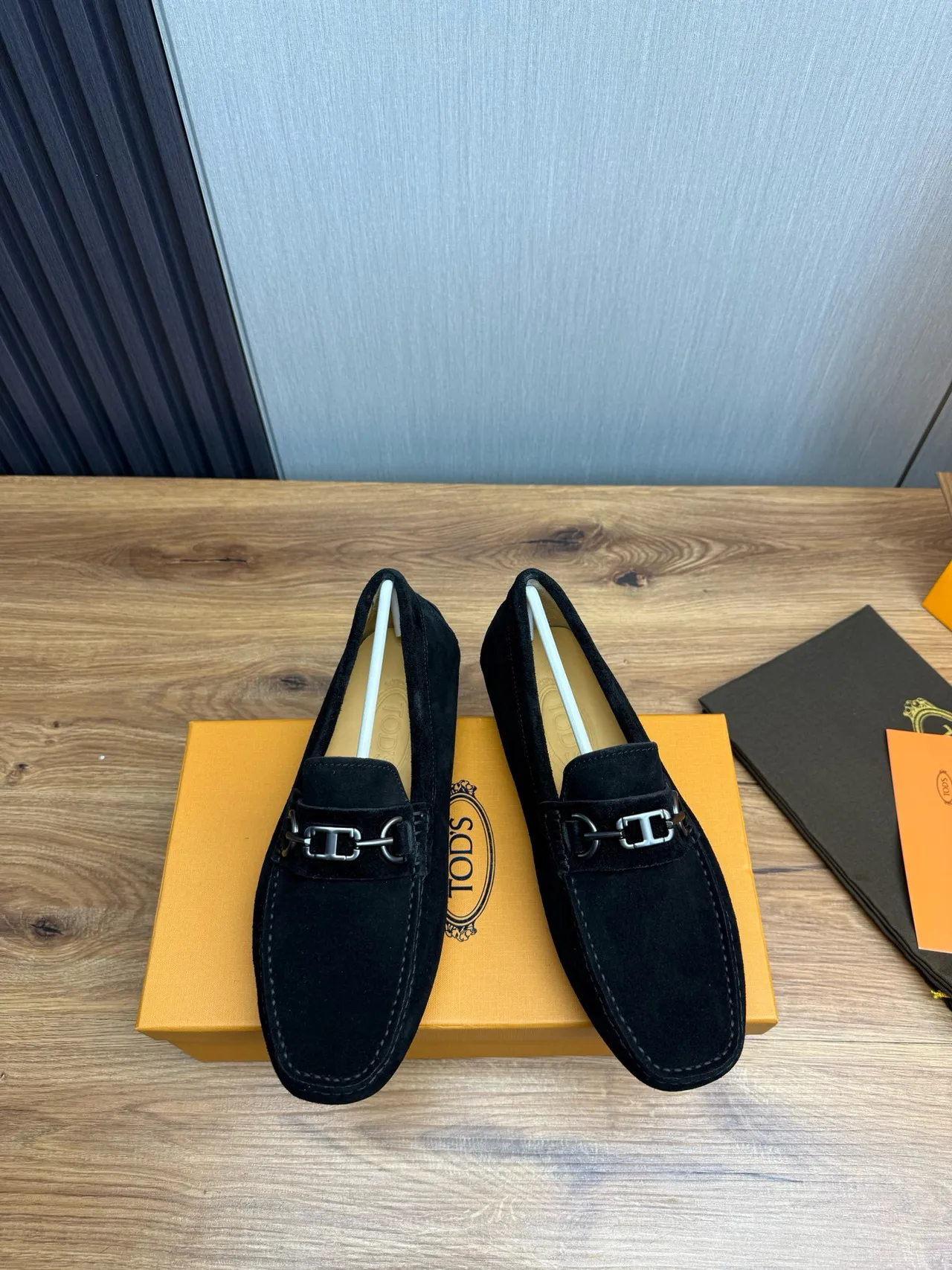 Gucci Horsebit Loafer Black Suede Loafers 2