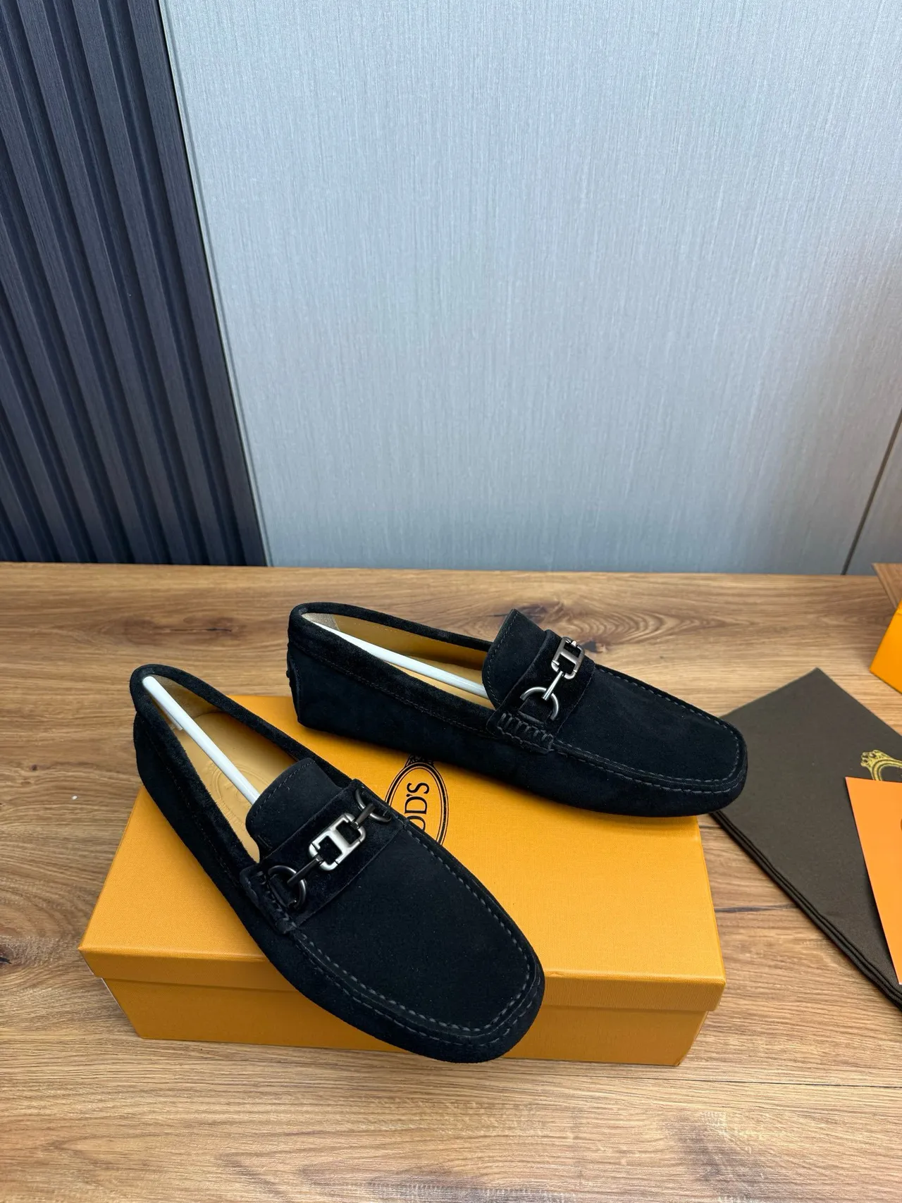 Gucci Horsebit Loafer Black Suede Loafers 3