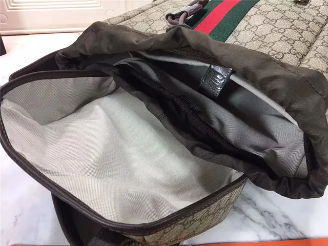 Gucci Ophidia GG Monogram Canvas Web Stripe sac à dos casual 2