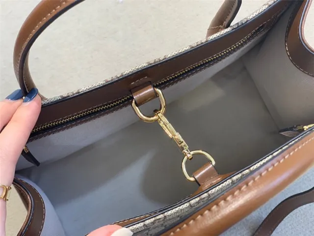 Gucci Ophidia GG Supreme Beige and Brown Tote Bag 4