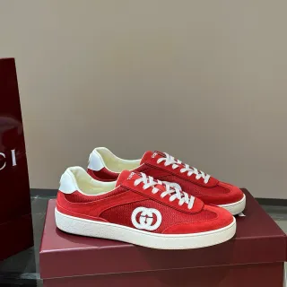 Gucci Tennis 1977 Rojo y Blanco Zapatillas Lifestyle