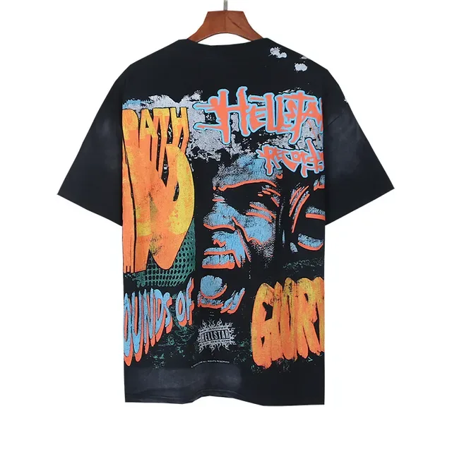 Hellstar Graphic Distressed Oversized T-Shirt 6