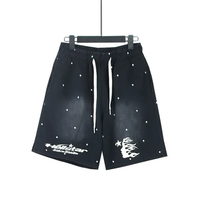 Shorts Hellstar com impresión de estrelas 5
