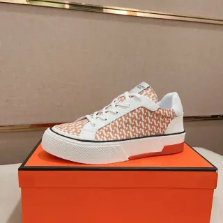 Hermès 几何印花平台运动鞋