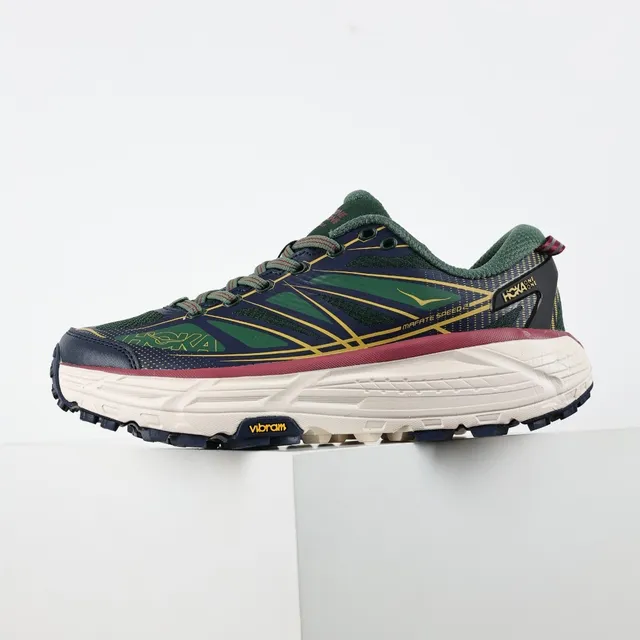 Hoka Mafate Speed 2 Dark Navy Forest Green ট্রেল রানিং জুতা 9