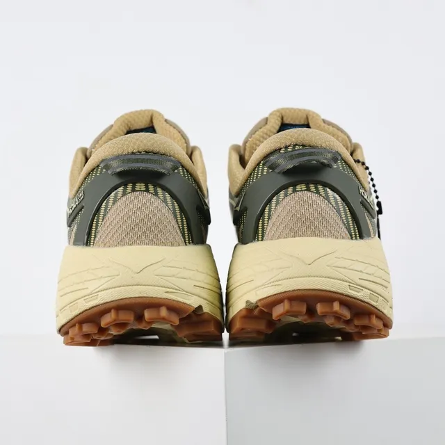 Hoka Mafate Speed 2 Olive Green Beige ट्रेल रनिंग जूते 8