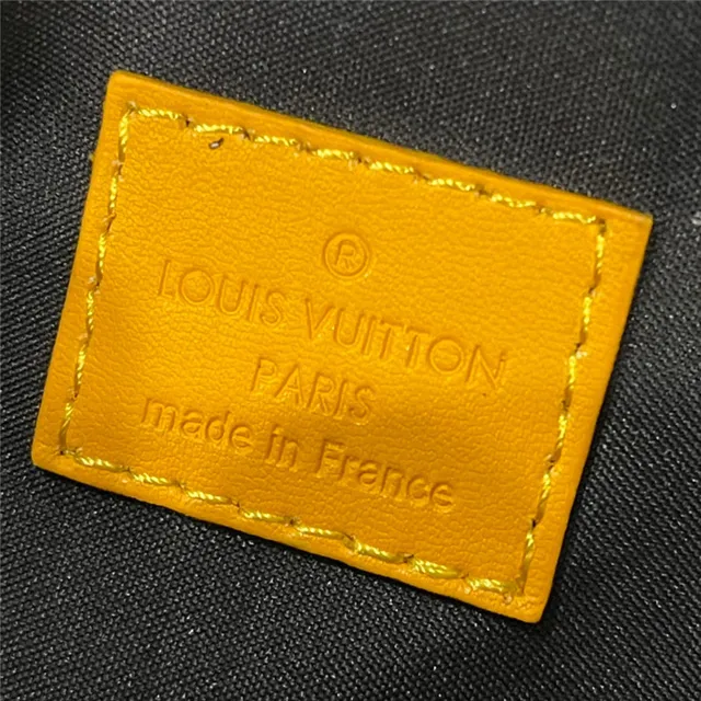 Louis Vuitton Brown Yellow Boxy Hard-Case Silhouette Monogram Canvas Messenger Bag 2