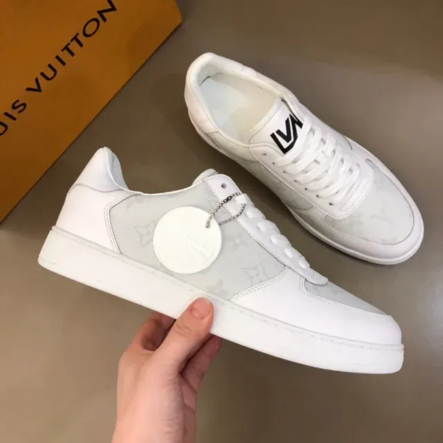 Louis Vuitton LV Trainer White Monogram Lifestyle Sneakers 7