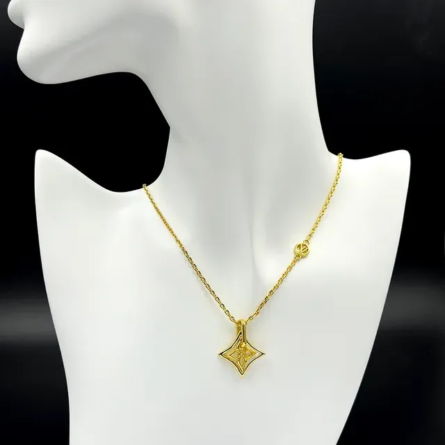 Louis Vuitton LV Twiggys Gold Chain Necklace 4