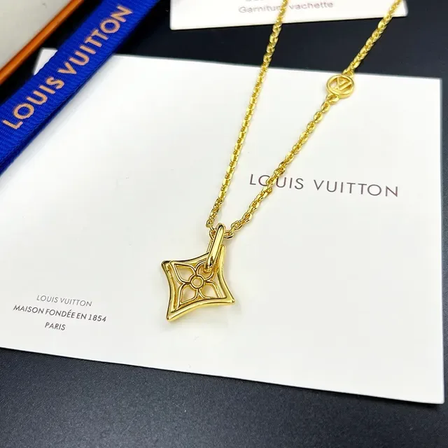 Louis Vuitton LV Twiggys Gold Chain Necklace 7