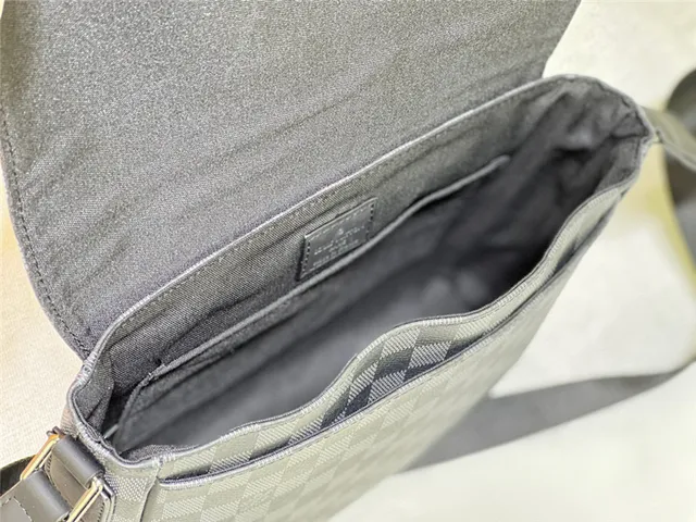 Louis Vuitton Monogram Canvas Flap Messenger Bag 3
