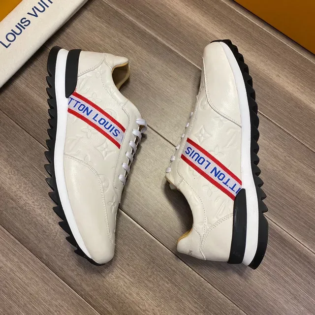 Louis Vuitton Monogram-Embossed White Lifestyle Sneakers 5