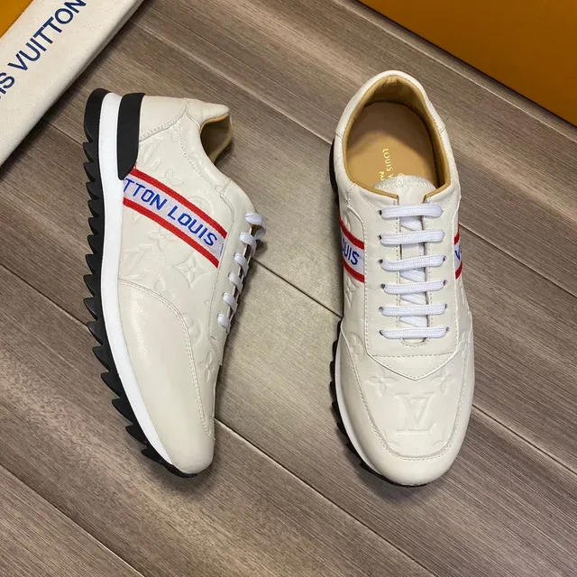 Louis Vuitton Monogram-Embossed White Lifestyle Sneakers 7