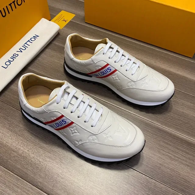 Louis Vuitton Monogram-Embossed White Lifestyle Sneakers 9