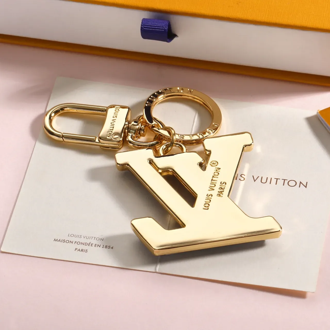 Louis Vuitton Monogram Esmalte Azul Dorado Metal Bolso Cruzado 7
