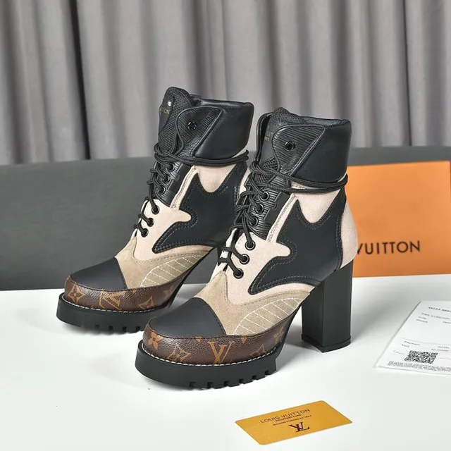 Louis Vuitton মাল্টি-প্যানেল মোনোগ্রাম এনকেল বুটস 2