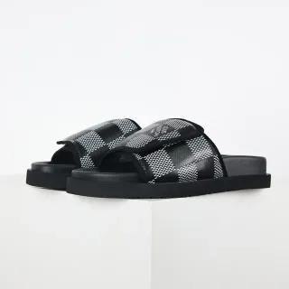 Louis Vuitton 奔跑莫诺格拉姆格子拖鞋