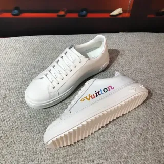 Louis Vuitton Run Away 多彩 标志 白色 生活方式 运动鞋