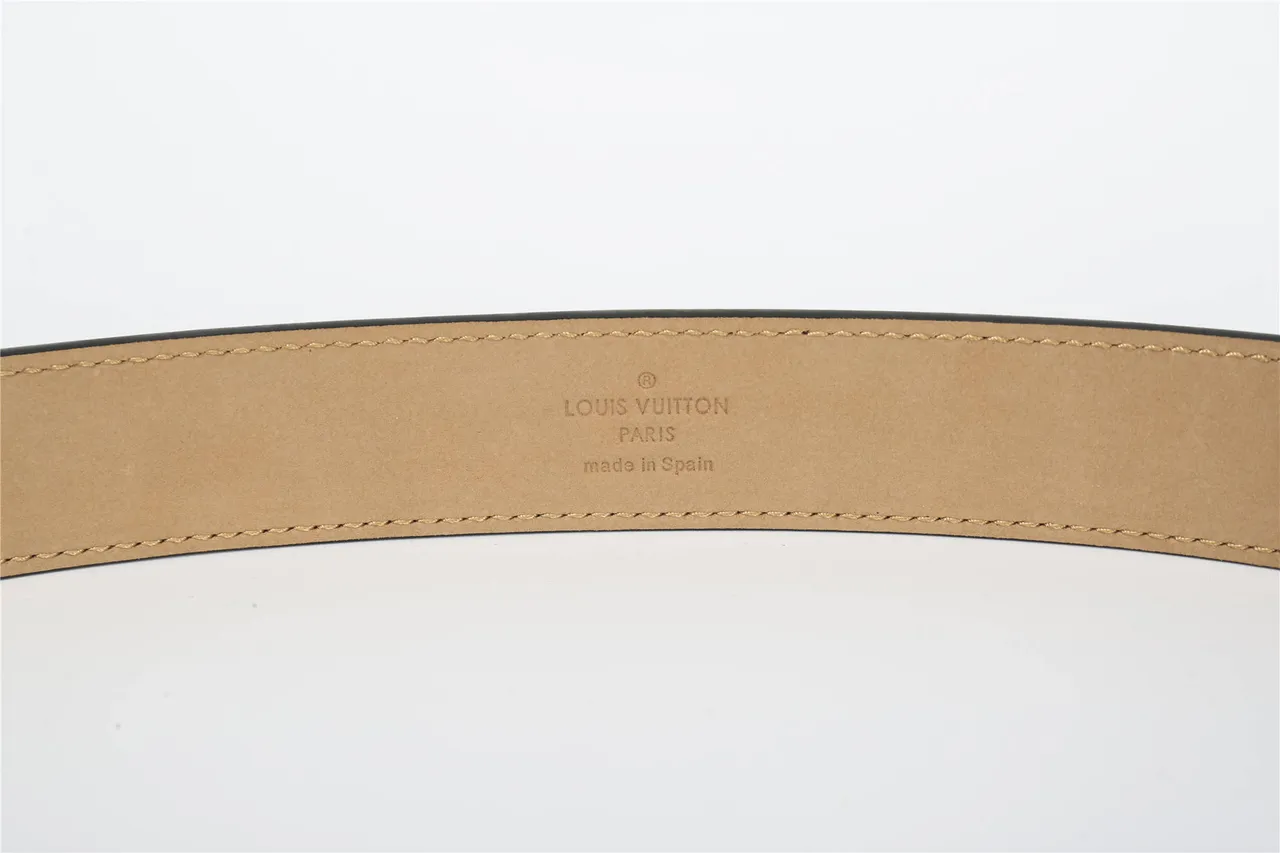 Louis Vuitton V Belt Coral Pink Leather Belt 4
