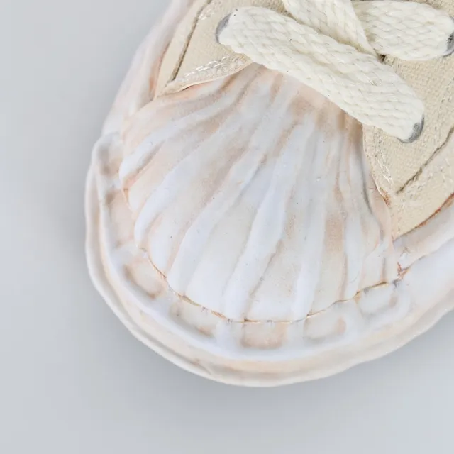 Maison Margiela بيج أسود مفكك متعدد الطبقات سنيكرز الأسلوب الحياتي 5