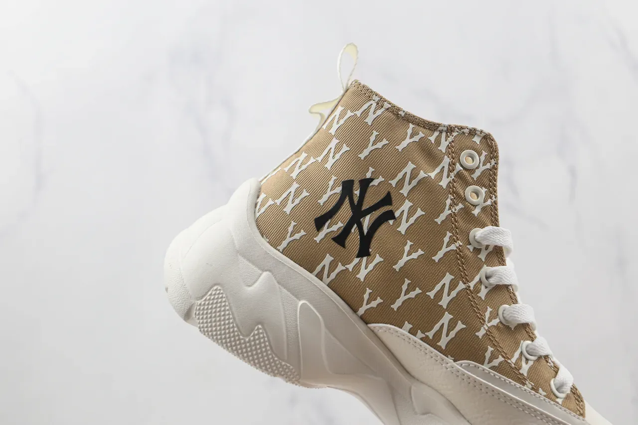 Mitchell & Ness NY Yankees Monogram Zapatillas Altas Chunky 5